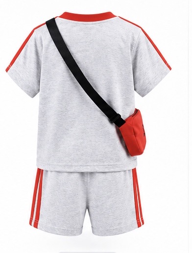 Kids 2-Piece Outfit Set with Crossbody Bag — image 4