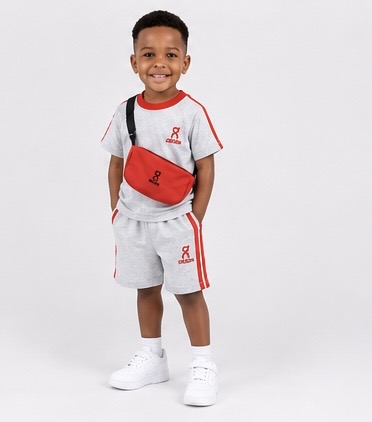 Kids 2-Piece Outfit Set with Crossbody Bag — image 2