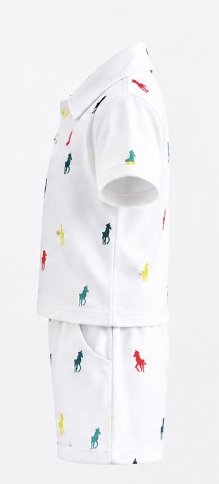 Kids Polo Shirt & Shorts — image 3