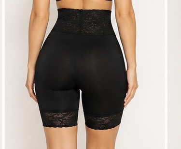 HIGH WAIST LACE SHAPING SHORTS — image 3