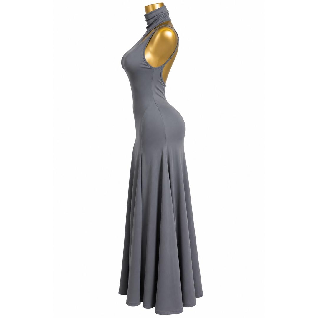 Seraphina High-Neck Sleeveless dress — image 3