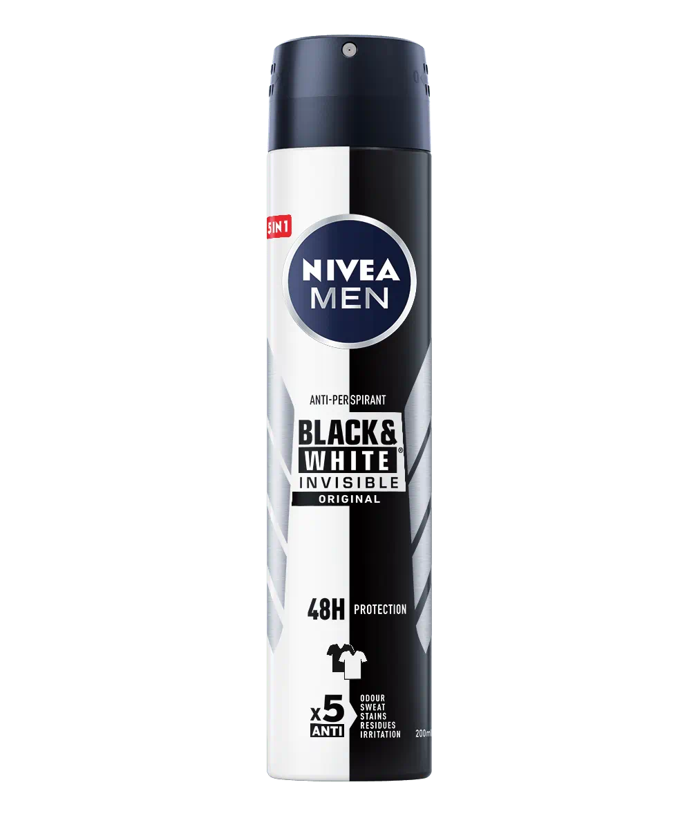 Black & White Invisible Original Anti-Perspirant – NIVEA MEN