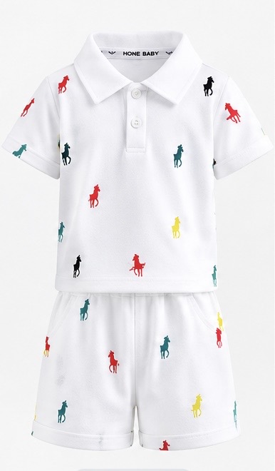 Kids Polo Shirt & Shorts — image 1
