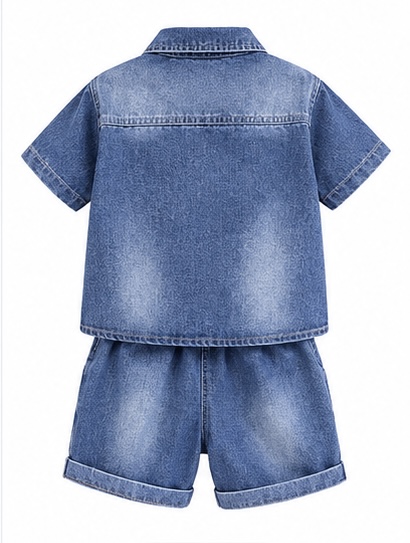 Kids Blue Jeans Outfit for Boys — image 2
