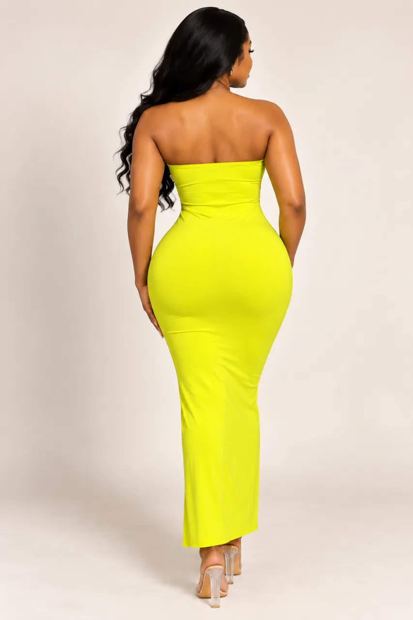 Glow Strapless Maxi Dress — image 2