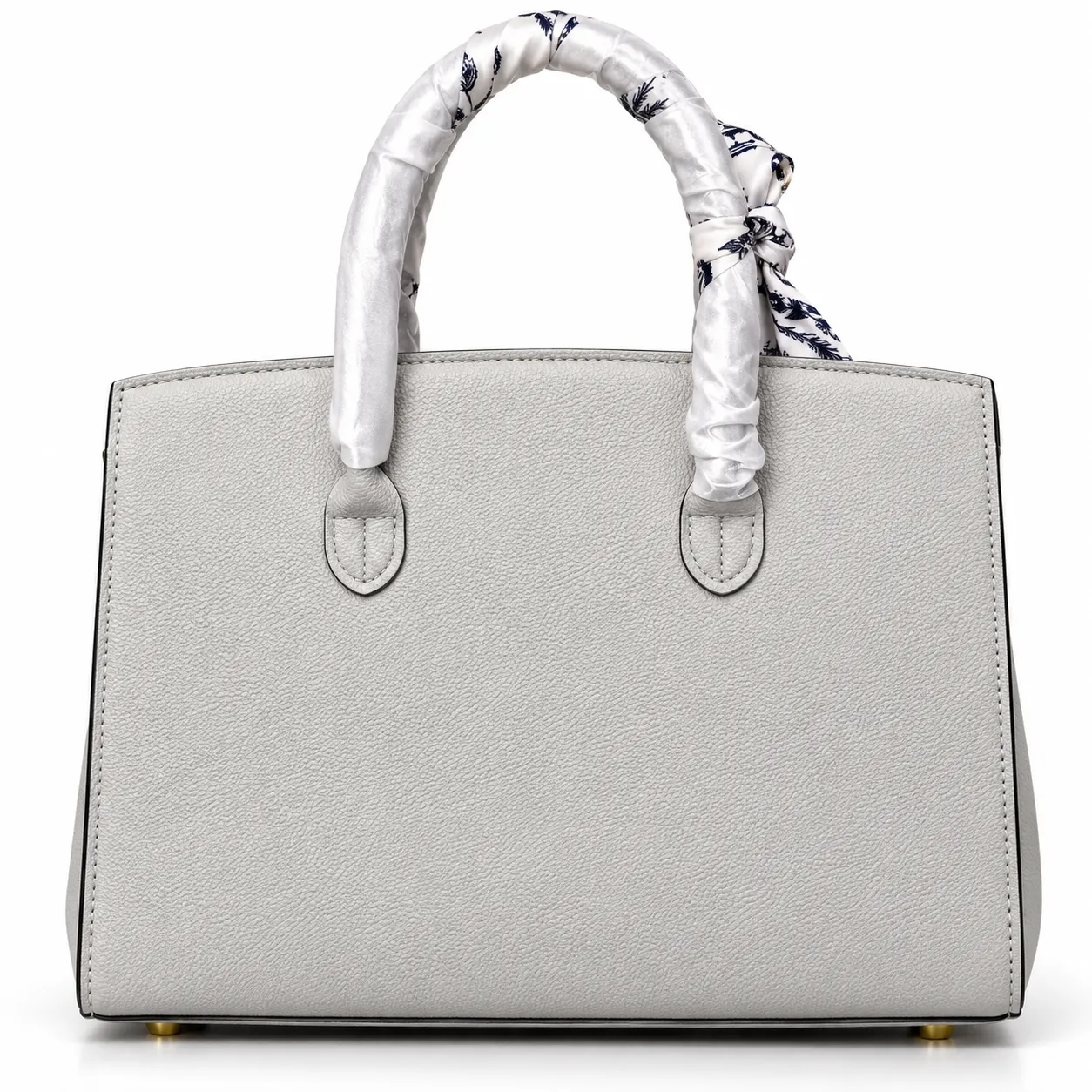 Ladies Scarf-Wrapped Satchel Bag — image 2