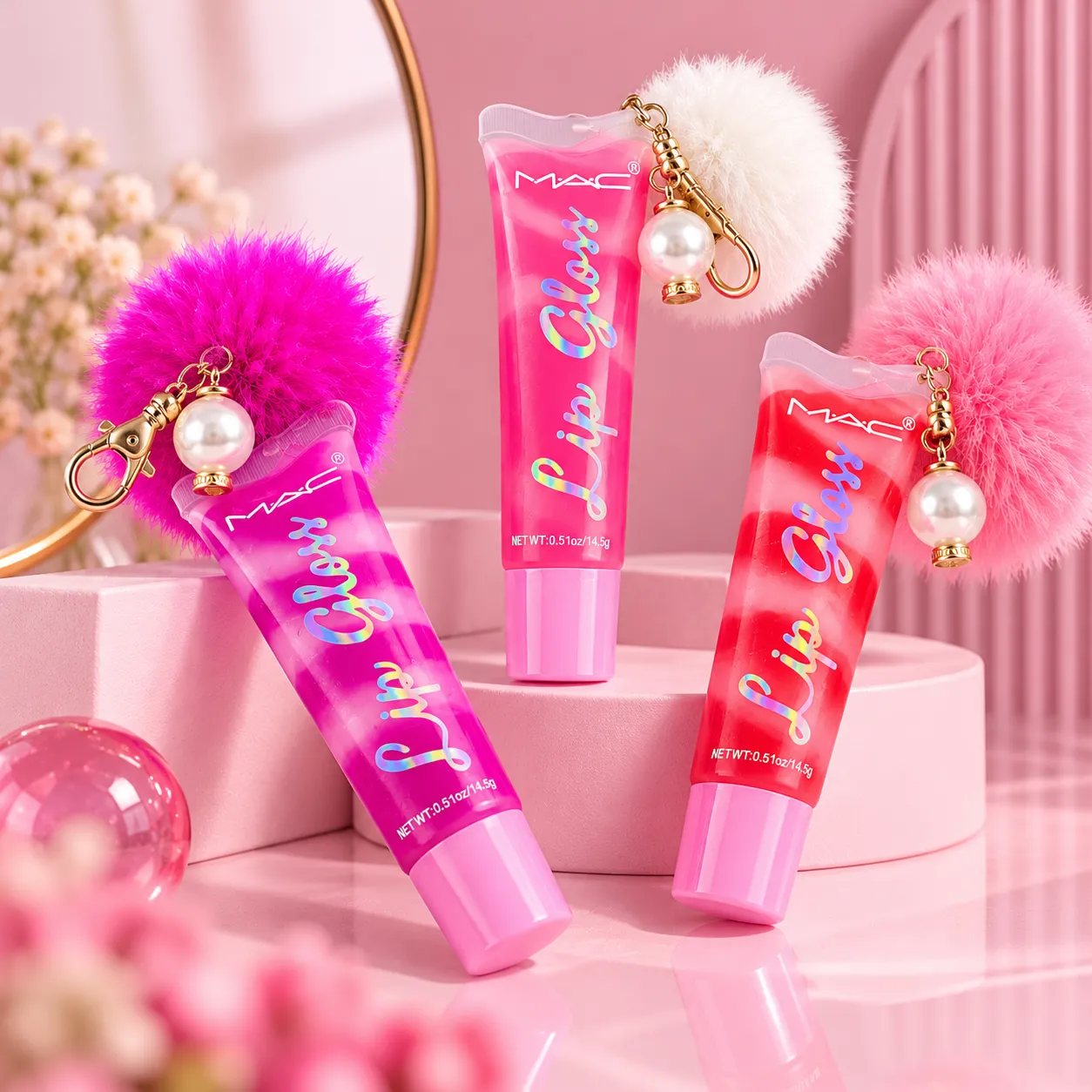 Fluffy Charm Lip Gloss — image 1