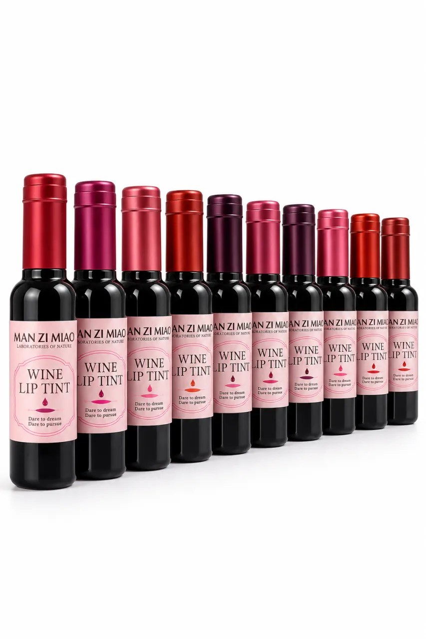MAN ZI MIAO Long-Lasting Wine Bottle Lip Tint — image 3