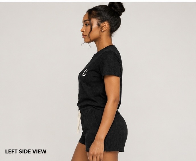 Women’s Ribbed Two-Piece Lounge Set — image 2