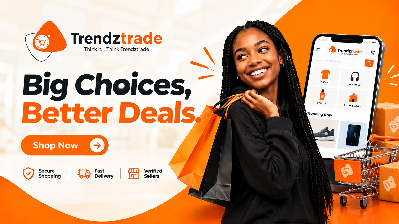 Start selling on TrendzTrade